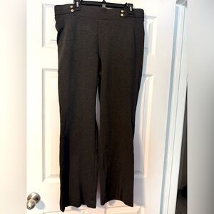 Anne Klein Gray Flared Pants